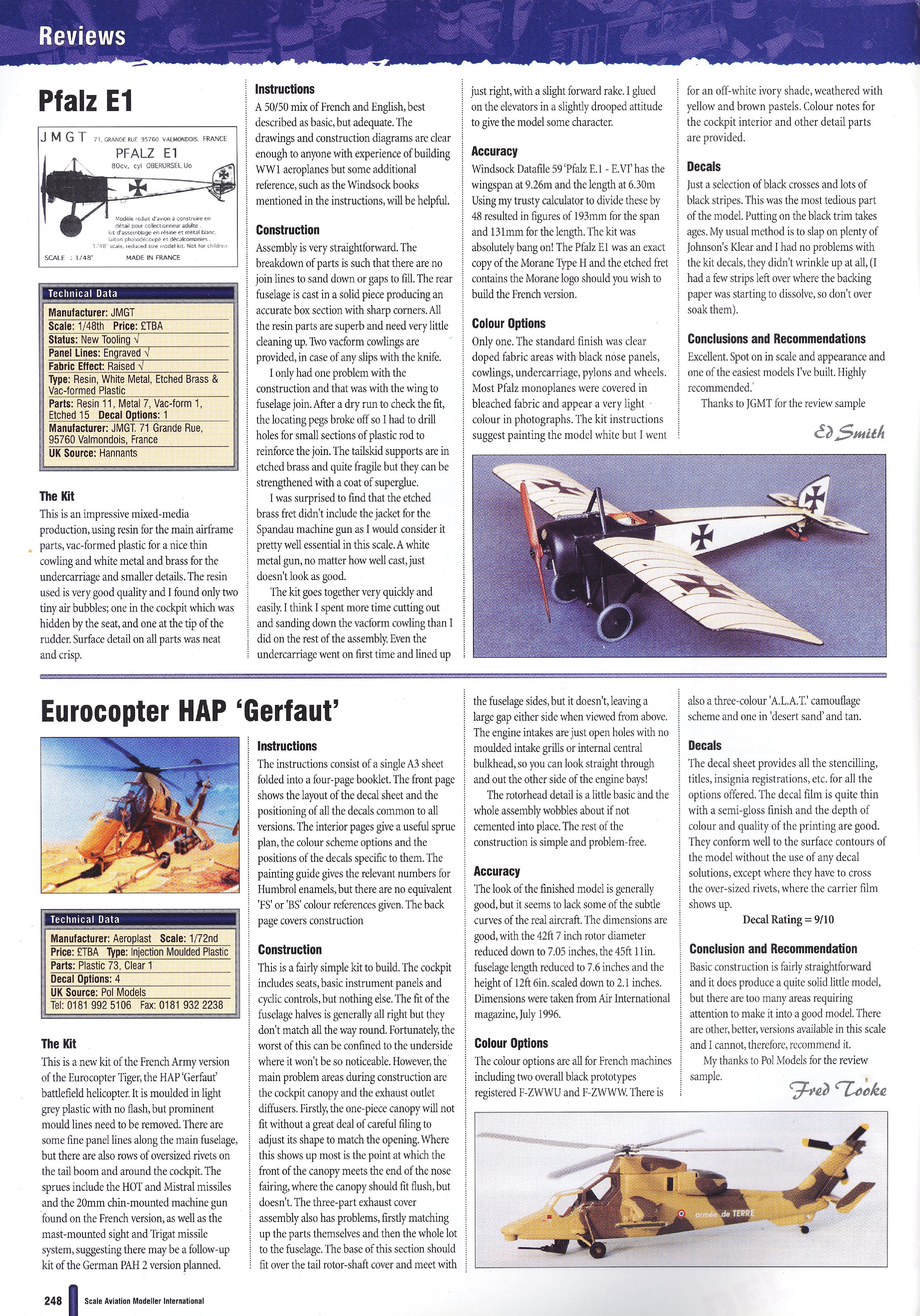 Scale Aviation Modeller International 1999-04